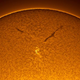 Illustration for article titled A Sunspot Twice The Size Of Earth